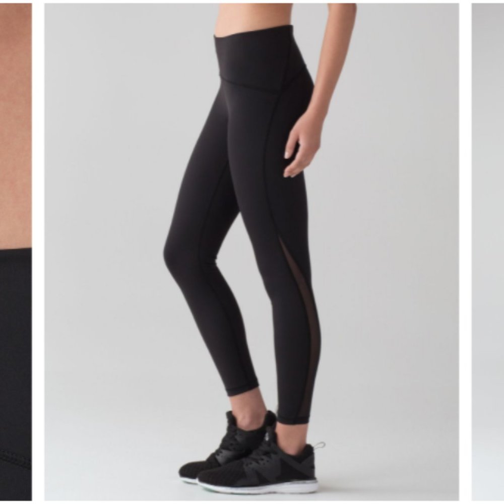 Train Times 7/8 Leggings Size 8 PRE-OWNED